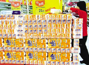 山東省質監抽查紙制品 合格率9成，2種紙巾上黑榜